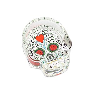 Cinzeiro de Vidro - Caveira Mexicana IX