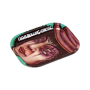 Bandeja de Metal Lion Rolling Circus - Ruby (Verde)