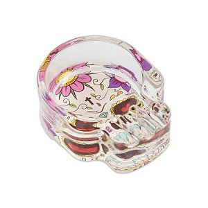 Cinzeiro de Vidro - Caveira Mexicana XVI