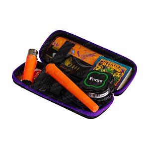 Kit Puff Case Slim Badauí - Mix Preto Roxo