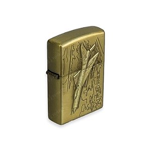 Isqueiro Air Force III  - Dourado
