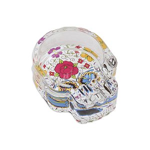 Cinzeiro de Vidro - Caveira Mexicana XXI