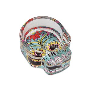 Cinzeiro de Vidro - Caveira Mexicana XXVI