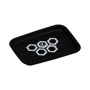 Bandeja de Silicone Cultura Dab Pequena - Preto