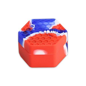 Slick Container Colméia 26 ml - Azul Branco Vermelho
