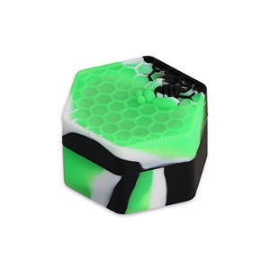 Slick Container Colméia 26 ml - Verde Branco Preto