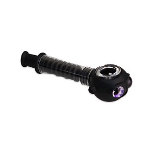 Pipe de Silicone Dragão - Preto