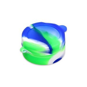 Slick Container com Divisória 10 ml - Azul Branco Verde