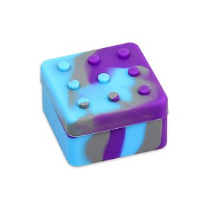 Slick Container LEGO 26 ml com Divisória - Roxo Cinza Azul