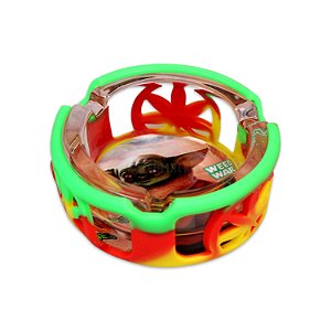 Cinzeiro de Vidro com Silicone - Weed War IV