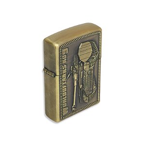 Isqueiro World of Tanks II  - Dourado Envelhecido