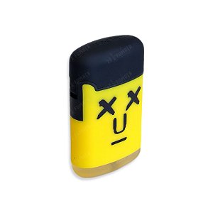 Isqueiro Maçarico Zengaz Rip - Mix Amarelo Preto