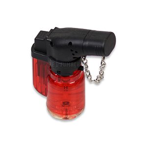 Isqueiro Maçarico Firestar (2 Chamas) - Vermelho