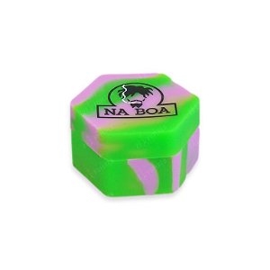 Slick Container Hexágono Na Boa 26 ml - Verde Rosa