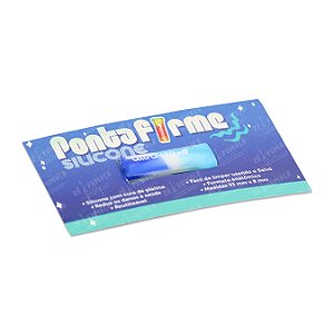 Piteira de Silicone Ponta Firme Ultra420 - Azul Branco