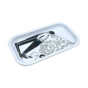 Bandeja de Metal Squadafum Média - Alex Senna