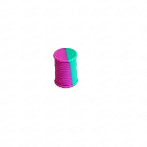 Slick Container Barril de Silicone 11 ml - Mix Roxo Verde