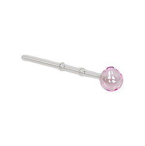Pipe de Vidro Oil - Rosa