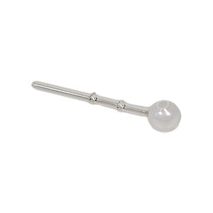 Pipe de Vidro Oil - Branco
