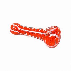 Pipe de Vidro - Mix Laranja Branco