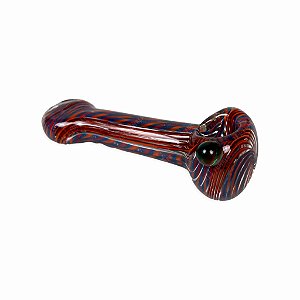 Pipe de Vidro - Mix Azul Laranja Marrom