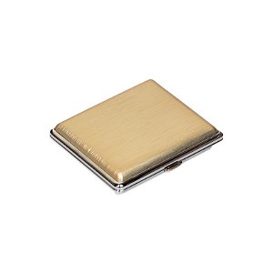 Cigarreira de Metal - Dourado