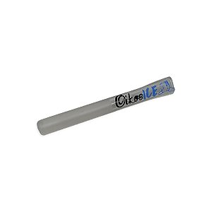 Piteira de Vidro Longa Oikos Ice 7 mm - Fosco