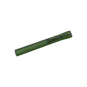 Piteira de Vidro Longa Oikos 7 mm - Verde Fosco