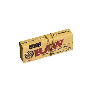 Seda Raw Connoisseur Classic 1 1/4 (c/ Piteiras Pré Enroladas)