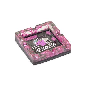 Cinzeiro Quadrado Pequeno To Na Bê - Mix Rosa Preto