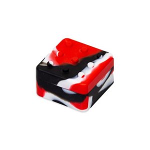 Slick Container LEGO 26 ml com Divisória - Mix Vermelho Preto Branco