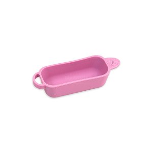 Cuia de Silicone Silly Dog Tray Small - Rosa
