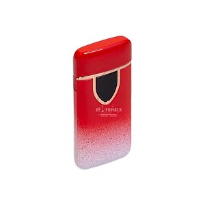 Isqueiro Elétrico Médio - Mix Vermelho Branco