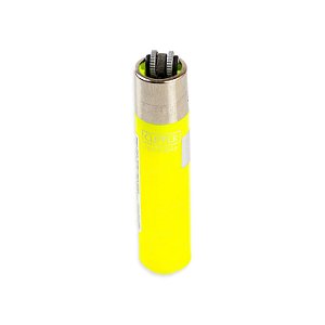 Isqueiro Clipper Grande Translúcido - Amarelo