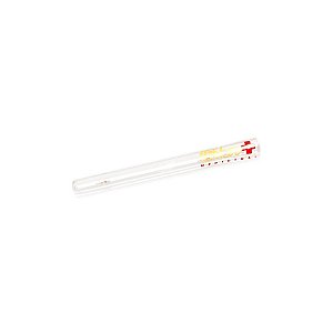 Piteira de Vidro Longa Oikos Medicinal 7 mm - Dourado