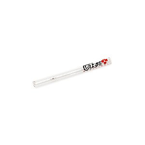 Piteira de Vidro Longa Oikos Medicinal 5 mm - Preto