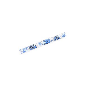 Piteira de Vidro Longa Oikos Gelo 6 mm - Azul