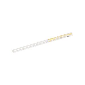 Piteira de Vidro Extra Longa Oikos 6 mm - Dourado