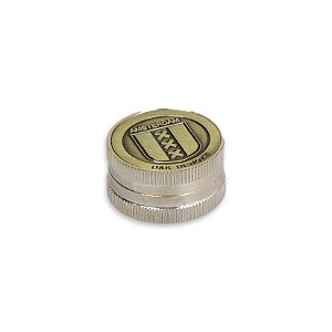 Dichavador de Metal Mini D&K Amsterdam XXX I - Mix Dourado Prata