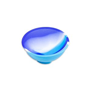 Cuia de Silicone Cultura Dab - Mix Azul Branco