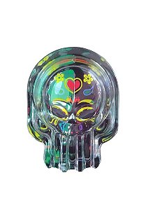 Cinzeiro de Vidro - Caveira Mexicana XXXI