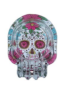Cinzeiro de Vidro - Caveira Mexicana XXXII