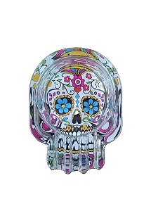 Cinzeiro de Vidro - Caveira Mexicana XXXIV