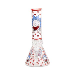 Bong de Vidro R&M V - Brilha no Escuro