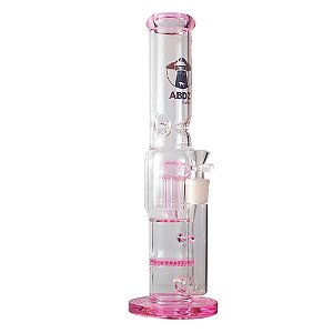 Bong de Vidro Abduzido Gold Line - Honey Tree 1 (Rosa)