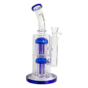 Bong de Vidro Abduzido Gold Line - Xtreme 2 (Azul)