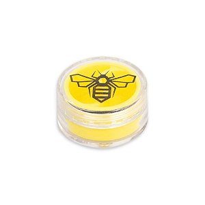 Container de Acrílico Oil Slick 10ml Cultura Dab - Amarelo II