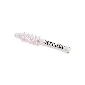 Piteira de Vidro Acende 6 mm Anti Stress - Rosa