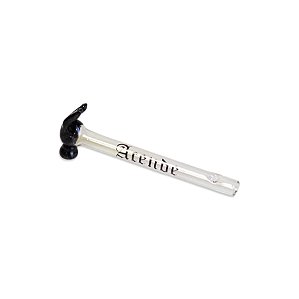 Piteira de Vidro Acende 6 mm Martelo - Preto
