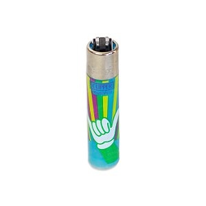 Isqueiro Clipper Grande Hippie - Azul